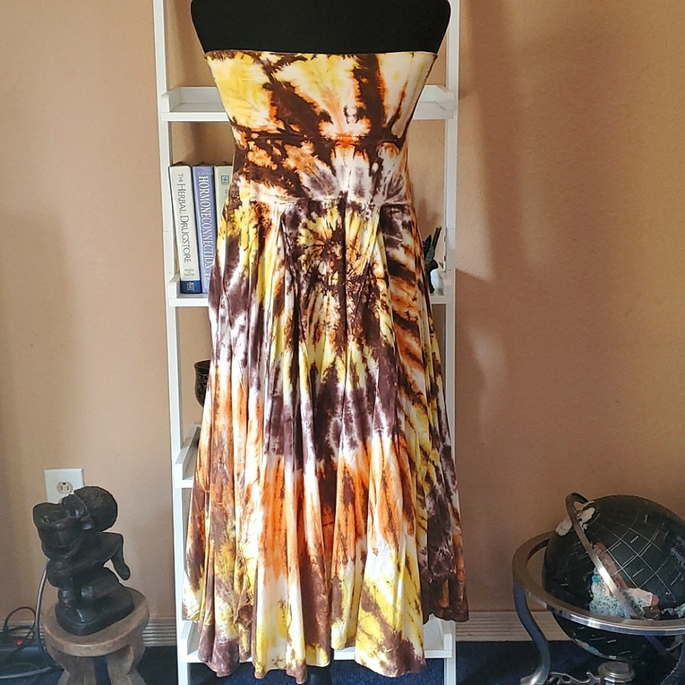 🌻Bohemian Halter Dress/Skirt...Sz M